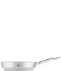 Color:Silver - Image 1 - Pure Collection Stainless Steel Frying Pan, 11-inch