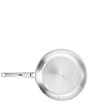 Color:Silver - Image 3 - Pure Collection Stainless Steel Frying Pan, 11-inch