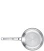 Color:Silver - Image 2 - Pure Collection Stainless Steel Frying Pan, 8-inch