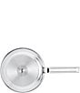 Color:Silver - Image 4 - Pure Collection Stainless Steel Frying Pan, 8-inch