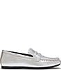 FitFlop Delicato Crinkle Metallic Leather Penny Loafers - Image 2