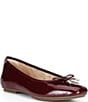 FitFlop Delicato Crinkle Patent Leather Bow Ballet Flats - Image 1