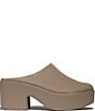 FitFlop Platfforms Suede Block Heeled Mules - Image 2