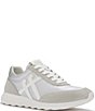 FitFlop Women's Retro-QFF Metallic Fabric and Suede Retro Trainers - Image 1