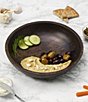 Fitz and Floyd Austin Craft Espresso Brown Large Serving Bowl - Image 4