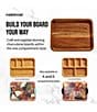 Farberware Build-A-Board Lock Lid Cutting Board, Color:Acacia - Image 4
