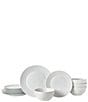 Fitz and Floyd Everyday Dillan Collection 12-Piece Dinnerware Set, Service for 4 - Image 2