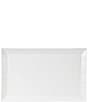 Color:White - Image 1 - Everyday Rectangular Rim Platter, 18.25#double;