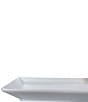 Color:White - Image 3 - Everyday Rectangular Rim Platter, 18.25#double;