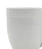 Color:White - Image 3 - Everyday White Beaded Mugs, Set of 4