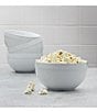 Fitz and Floyd Everyday White Beaded Soup/Cereal Bowls, Set of 4, Color:White - Image 5