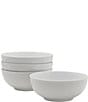 Color:White - Image 1 - Everyday White Cereal Bowls, Set of 4