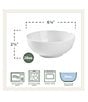 Color:White - Image 4 - Everyday White Cereal Bowls, Set of 4