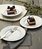 Fitz and Floyd Everyday White Classic Rim Salad Plates, Set of 4, Color:White - Image 4
