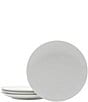 Color:White - Image 1 - Everyday White Coupe Dinner Plates, Set of 4