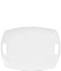 Color:White - Image 1 - Everyday White Handled Serving Platter, 17#double;