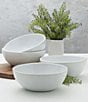 Color:White - Image 3 - Everyday White Organic Soup Cereal Bowls, Set of 4