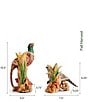 Fitz and Floyd Fall Harvest Pheasant Candleholder Pair - Image 3