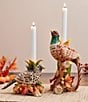Fitz and Floyd Fall Harvest Pheasant Candleholder Pair - Image 4