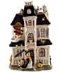 Fitz and Floyd Halloween Harvest Haunted House Cookie Jar - Image 1