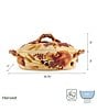 Fitz and Floyd Harvest Covered Vegetable Serve Bowl - Image 3