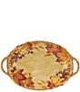 Fitz and Floyd Harvest Handled Serving Platter - Image 2