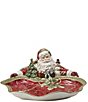 Fitz and Floyd Holiday Collection Santa Server - Image 1