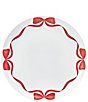 Fitz and Floyd Holiday Tidings Ribbons Dinnerware Plates, Set of 4 - Image 3