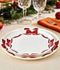 Fitz and Floyd Holiday Tidings Ribbons Dinnerware Plates, Set of 4 - Image 5