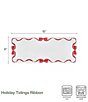 Fitz and Floyd Holiday Tidings Ribbons Rectangular Serving Tray - Image 2