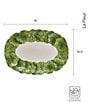 Color:Multi - Image 3 - La Fleur Leaf Platter, 15#double;
