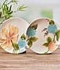 Color:Multi - Image 3 - Fitz And Floyd Meadow Floral Plates, Set of 2