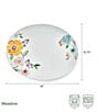 Color:Multi - Image 2 - Meadow Large Platter, 16#double;