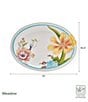 Color:Multi - Image 3 - Fitz And Floyd Meadow Large Serving Platter, 14.25#double;