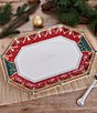 Fitz and Floyd Holiday Large 16#double; Platter, Color:Red - Image 5