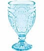 Fitz and Floyd Red Trestle Goblets, Set of 4, Color:Aqua - Image 2