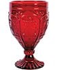 Fitz and Floyd Red Trestle Goblets, Set of 4, Color:Red - Image 2