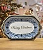 Fitz and Floyd Renaissance Blue Collection Sentiment Tray - Image 4