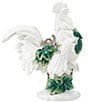 Color:Multi - Image 1 - Fitz And Floyd Sicily Green Rooster Figurine