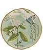 Color:Green - Image 1 - Toulouse Butterfly Accent Plates, Set of 4