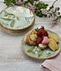 Color:Green - Image 4 - Toulouse Butterfly Accent Plates, Set of 4
