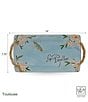 Fitz and Floyd Toulouse Rectangular Serving Tray, Color:Multi - Image 4