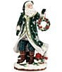Fitz and Floyd Winter Frost Collection Santa Figurine - Image 1