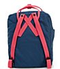 Color:Royal Blue/Flamingo - Image 2 - Patch Logo Kanken Colorblock Handles Water-Resistant Backpack