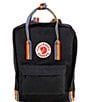 Fjallraven Patch Logo Kanken Rainbow Handle Backpack, Color:Black Rainbow - Image 1