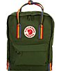 Color:Green-Rainbow Pattern - Image 1 - Patch Logo Kanken Rainbow Handle Backpack