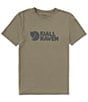 Color:Laurel Green - Image 1 - Logo Recycled Organic Cotton Short Sleeve T-Shirt