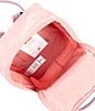 Color:Pink Long Stripes - Image 3 - Contrast Handle Mini Patch Logo Kanken Water-Resistant Backpack