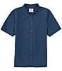 Color:Uncle Blue - Image 1 - Ovik Lite Short Sleeve Woven Shirt