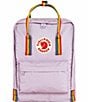 Color:Pastel Lavender-Rainbow - Image 1 - Patch Logo Kanken Rainbow Handle Backpack